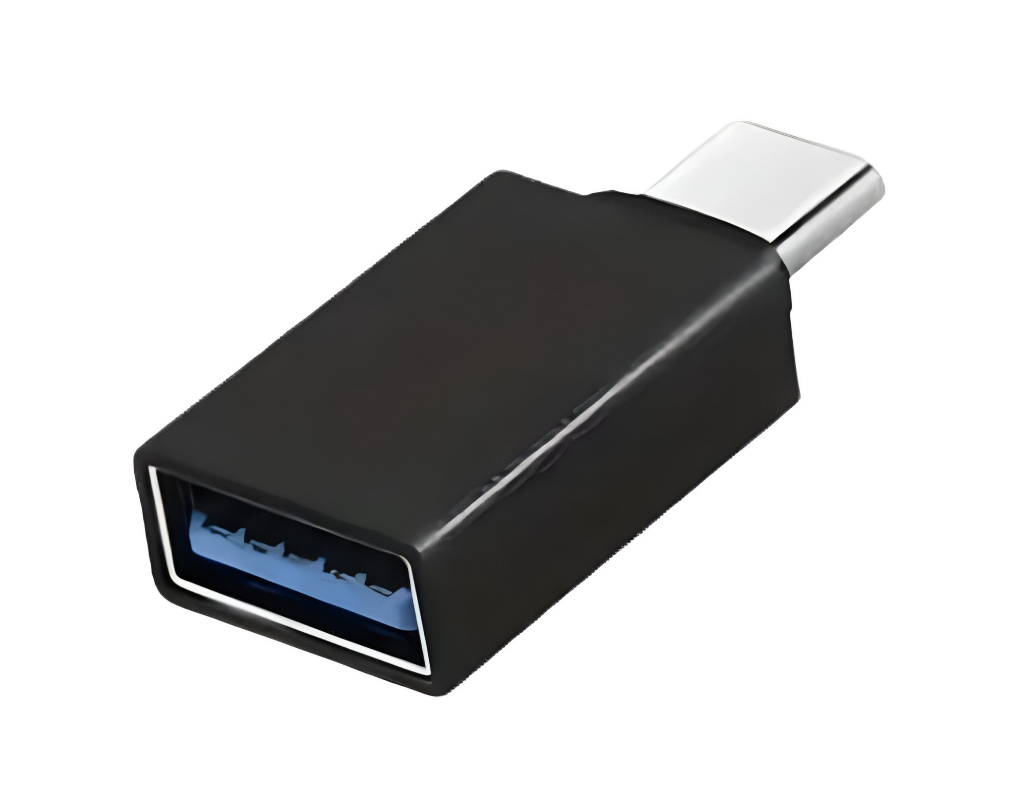 Przejściówka do telefonu Co2, Adapter złącze USB do USB-C 3.1 Otg, srebrny 0005