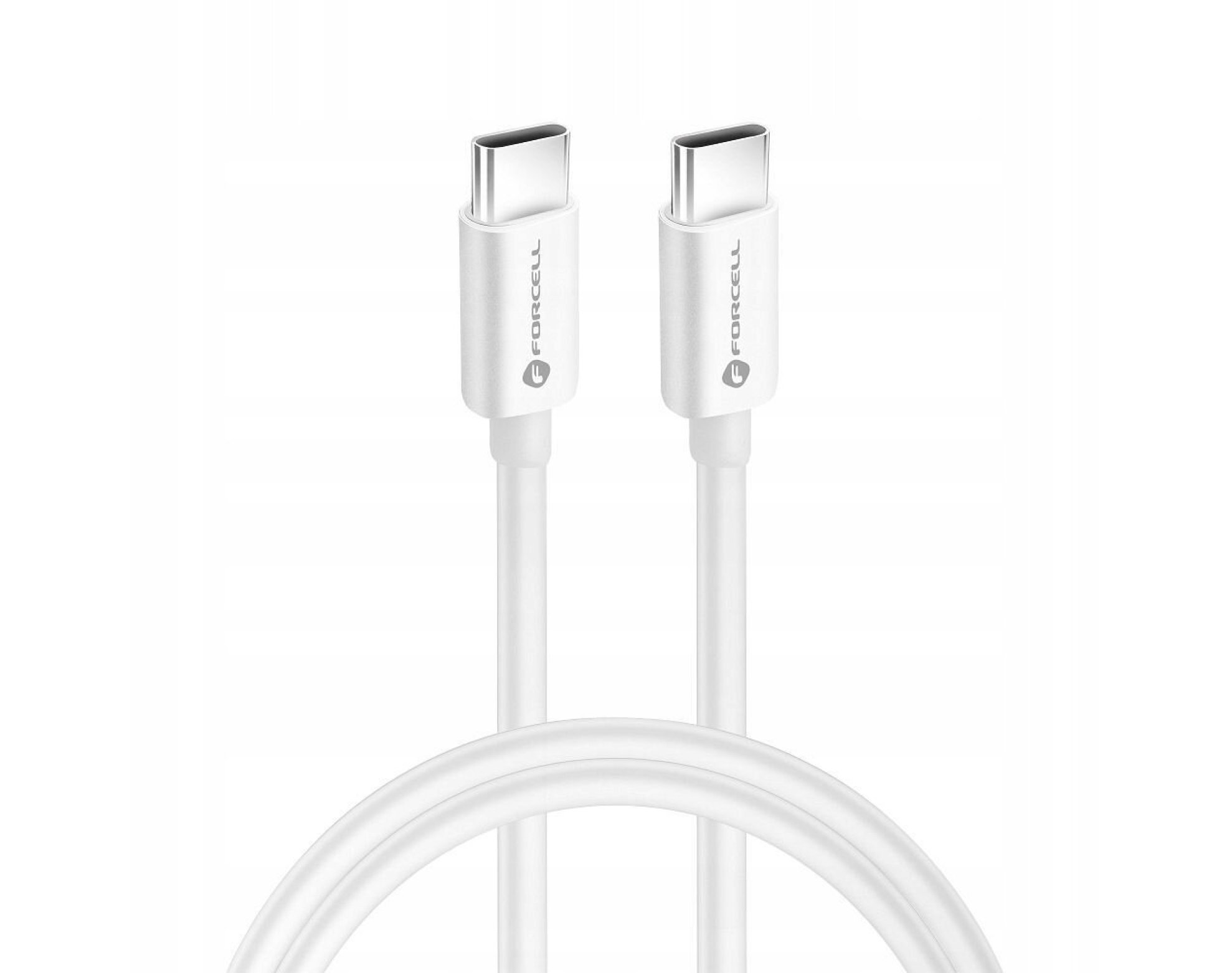 Szybki kabel do laptopa USB C do USB C QC 4.0 3A/20V PD 60W 3m biały do tel