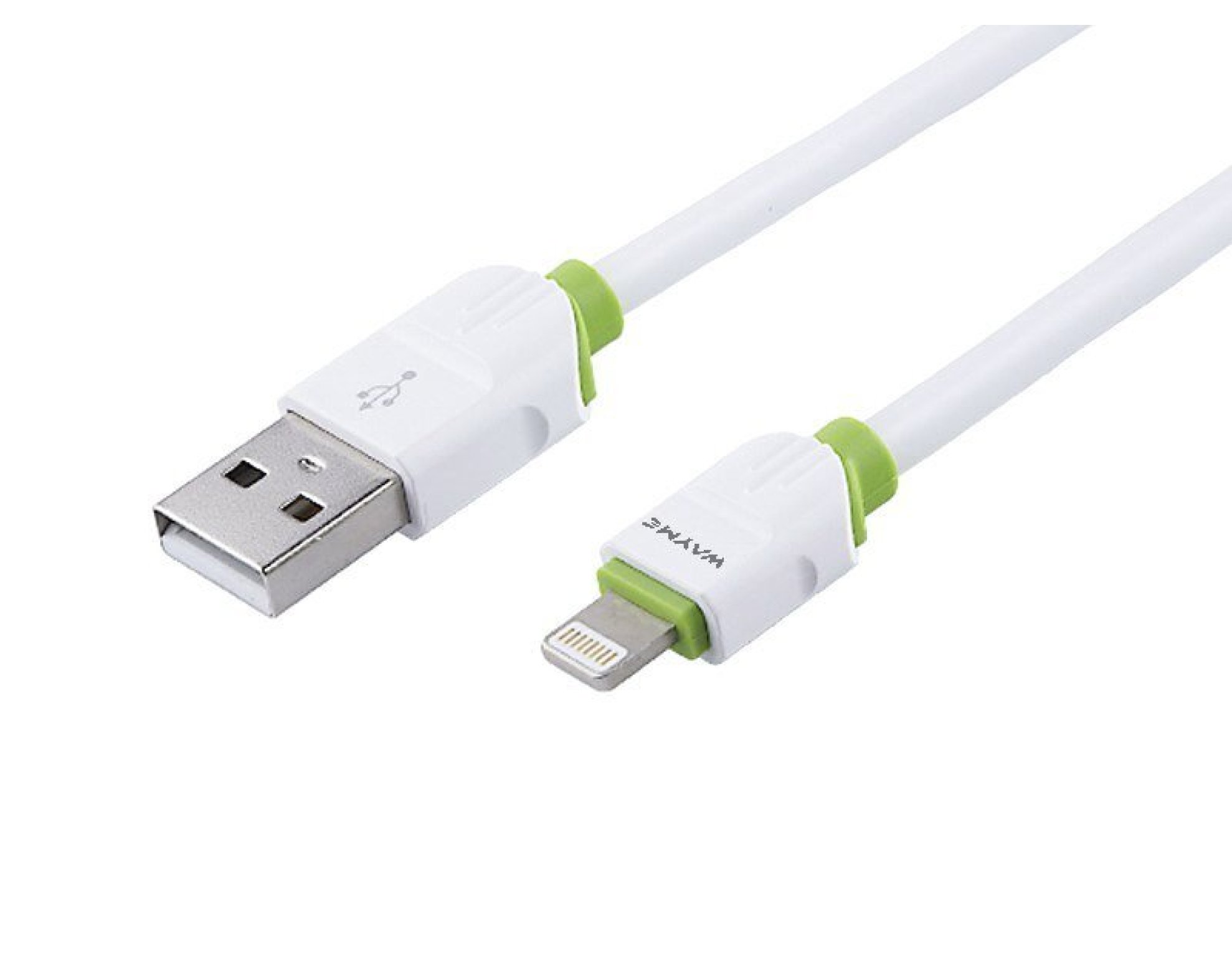 Wayme kabel do ładowania i synchronizacji, silikonowy okrągły, 100 cm, USB > Lightning