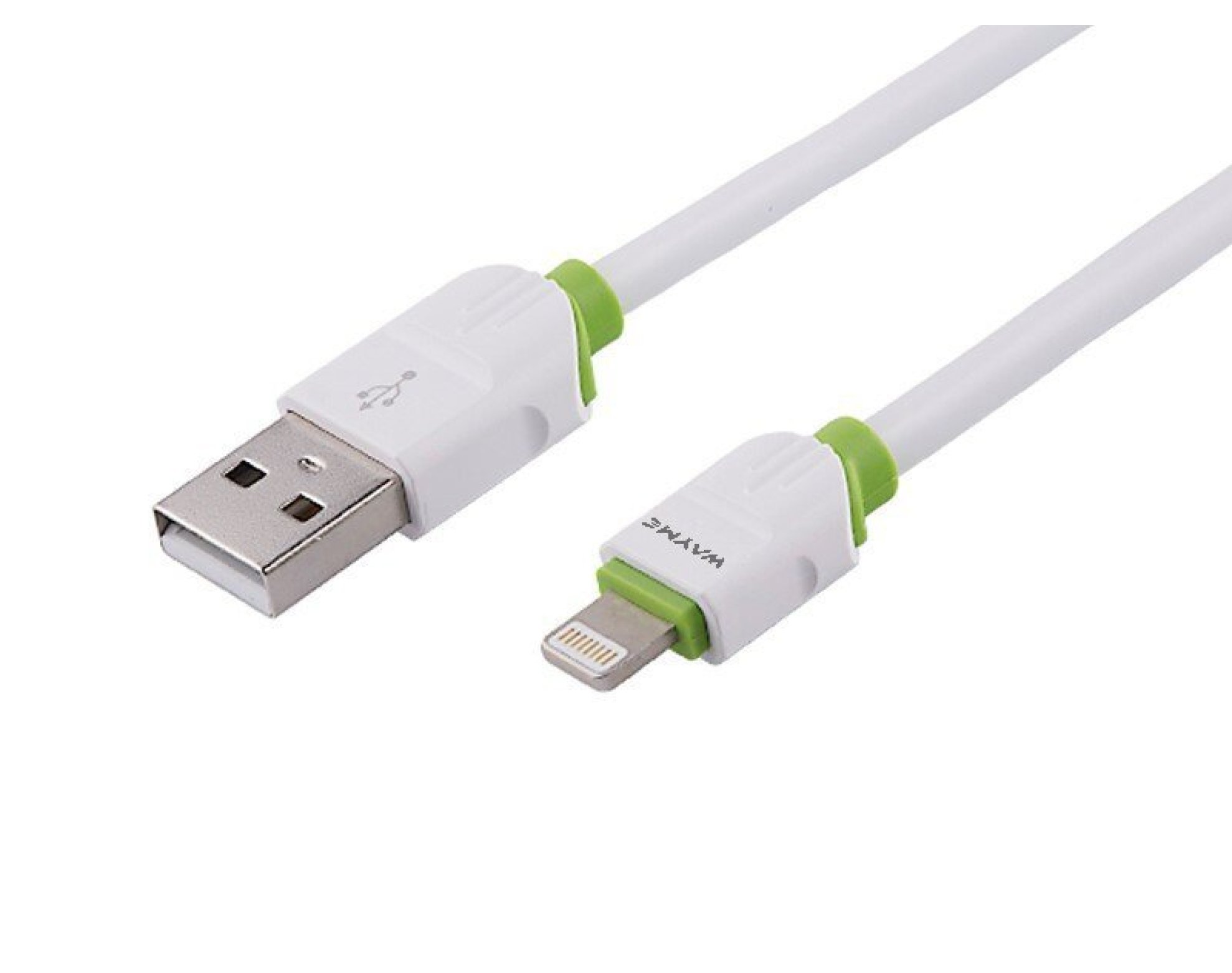 Wayme kabel do ładowania i synchronizacji, silikonowy okrągły, 200 cm, USB > Lightning