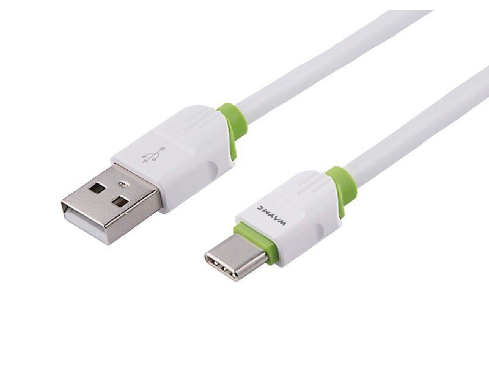 Wayme kabel do ładowania i synchronizacji, silikonowy okrągły, 200 cm, USB > USB-C