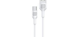 Kabel USB-A — USB-C ENCORE ENERGY EE157-C 1m 60W Biały