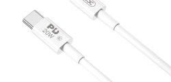 Kabel USB-C - Lightning XO NBQ189B 20W 2 m Biały