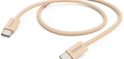 Kabel USB-C - USB-C HAMA 201727 1 m Pomarańczowy