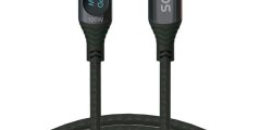 Kabel USB-C - USB-C SAVIO CL-174 100W 1 m Czarny
