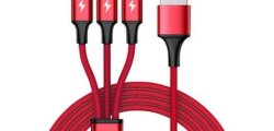 Kabel USB - Micro USB/USB-C/Lightning UNITEK 1.2 m