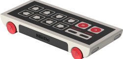 Ładowarka indukcyjna 8BITDO N30 15W Szaro-czarno-czerwony Qi