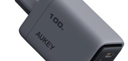 Ładowarka sieciowa AUKEY PA-C5 100W QC5.0 + PD3.0 Szary