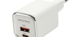 WAYME Ładowarka sieciowa 30W USB-C PD + QC3.0