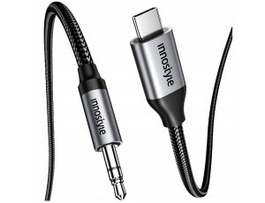 Innostyle Kabel USB C Aux Adapter Przejściówka Mini Jack Do Samsung Dac 1M