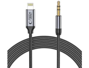 Kabel Jack 3.5 mm - Lightning TECH-PROTECT UltraBoost 1 m