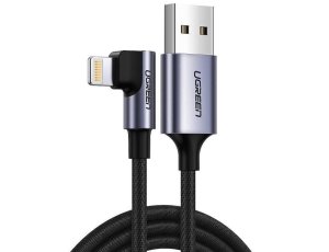 Kabel USB-A - Lightning UGREEN US299 12W 1 m Czarny