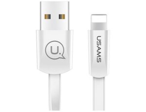 Kabel USB-A - Lightning USAMS U2 1.2 m Biały