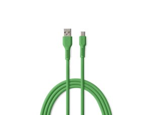 Kabel USB-A - USB-C COLORUM CK60-AC-04 1.8 m Zielony