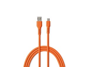 Kabel USB-A - USB-C COLORUM CK60-AC-10 1.8 m Pomarańczowy