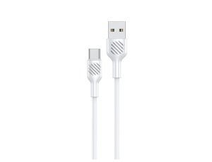 Kabel USB-A — USB-C ENCORE ENERGY EE157-C 1m 60W Biały
