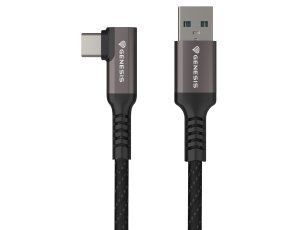 Kabel USB-A - USB-C GENESIS NVC-2221 15W 5 m Czarny