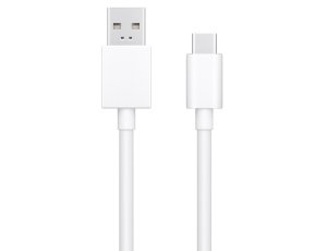 Kabel USB-A - USB-C OPPO SuperVOOC 1m 65W Biały