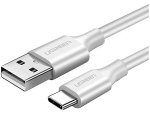 Kabel USB-A - USB-C UGREEN US287 0.25 m Biały