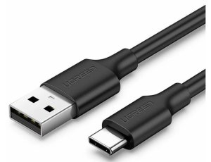 Kabel USB-A - USB-C UGREEN US287 0.5 m Czarny
