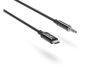 Kabel USB-C - Jack 3.5mm XLINE 1.5m Czarny
