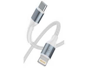 Kabel USB-C - Lightning 3MK Hyper Cable N-Series 27W 3 m Biały