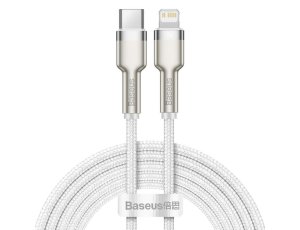 Kabel USB-C - Lightning BASEUS Cafule 2 m Biały