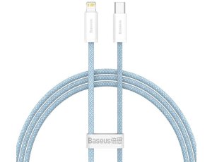 Kabel USB-C Lightning BASEUS Dynamic Series 1 m Niebieski