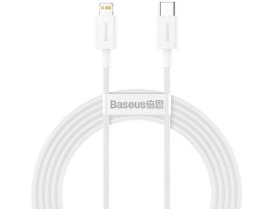 Kabel USB-C - Lightning BASEUS Superior Series CATLYS-C02 2 m Biały