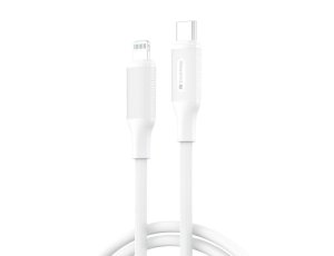 Kabel USB-C — Lightning ENCORE ENERGY MD-27CL1W 1m 27W Biały