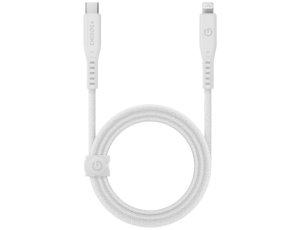 Kabel USB-C - Lightning ENERGEA Flow MFi 60W 1.5 m Biały