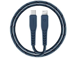Kabel USB-C - Lightning ENERGEA Nyloflex MFI 1.5 m Niebieski