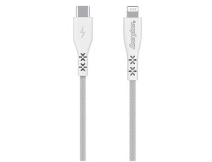 Kabel USB-C - Lightning ENERGIZER HardCase MFi 1.2 m Biały