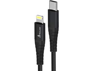 Kabel USB-C - Lightning EXTRALINK Smart Life Cable 27W 2 m Czarny