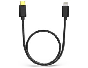 Kabel USB-C - Lightning FIIO LT-LT4 0.5 m Czarny