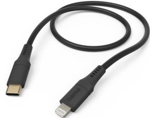 Kabel USB-C - Lightning HAMA Flexible 1.5m Czarny