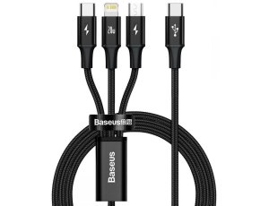 Kabel USB-C - Lightning/Micro USB/USB-C BASEUS CAMLT-SC01 1.5 m