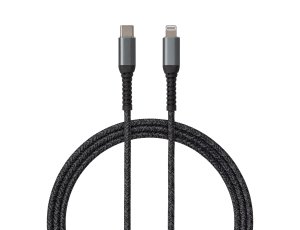 Kabel USB-C - Lightning QUALO Recycling QC-CC-01 1 m Biały