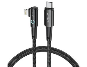 Kabel USB-C - Lightning TECH-PROTECT UltraBoost L 20W 1 m Szary