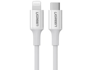 Kabel USB-C - Lightning UGREEN US171 1.5 m Biały