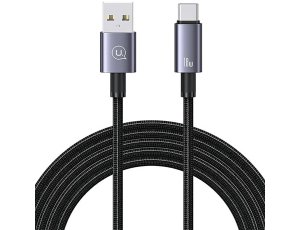 Kabel USB-C - Lightning USAMS SJ679USB01 30W 0.25 m Stalowy