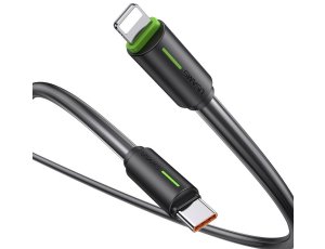 Kabel USB-C - Lightning USAMS SJ735 1 m Czarny