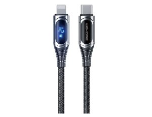 Kabel USB-C - Lightning WEKOME WDC-167 Sakin Series PD 20W 1 m Szary