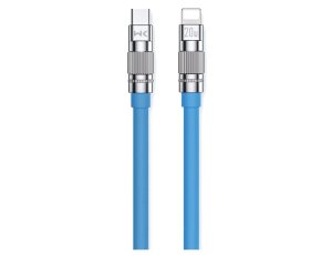 Kabel USB-C - Lightning WEKOME WDC-187 Wingle Series PD 20W 1.2 m Niebieski