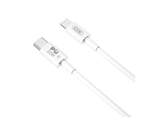Kabel USB-C - Lightning XO NBQ189B 20W 2 m Biały