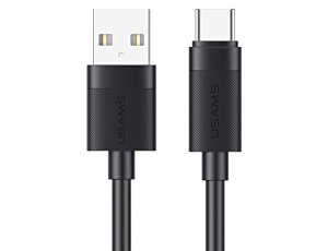 Kabel USB-C - USB-A USAMS U94 18W 1 m Czarny