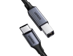 Kabel USB-C - USB-B UGREEN US370 2m Czarny
