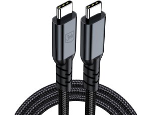 Kabel USB-C - USB-C 3MK Hyper Cable N-Series Thunderbolt 4 8K 60Hz 240W 1 m Czarny