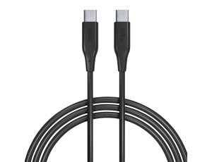 Kabel USB-C - USB-C ALLITY AUC-02 100W 1 m Czarny