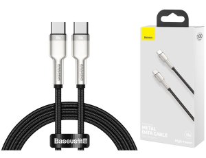 Kabel USB-C - USB-C BASEUS Cafule Metal 100W 1 m